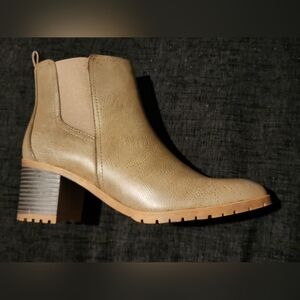 LifeStride Mesa Stone Ankle Boots Size 10M Taupe NEW IN BOX Comfort Boot
